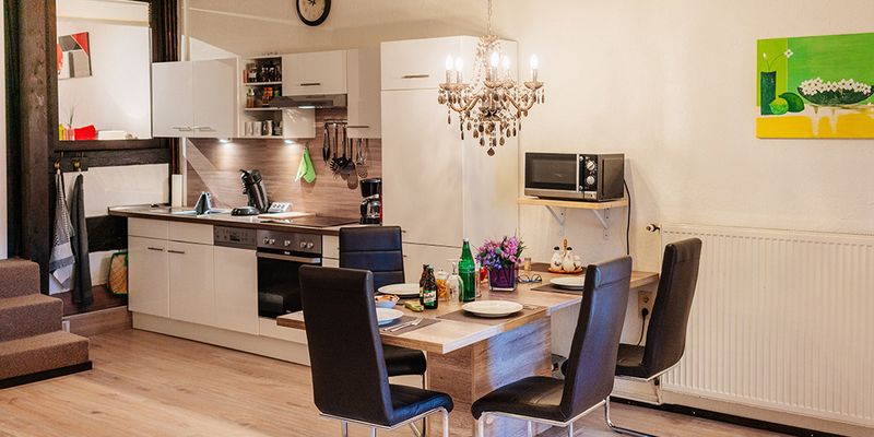 Ferienwohnung Einbeck - FeWO Nolte - Essbereich innen