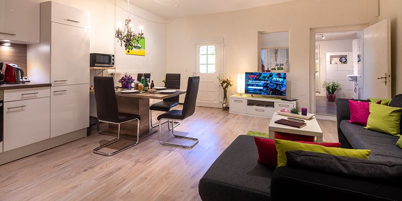 Ferienwohnung Einbeck - FeWO Nolte - Wohnzimmer